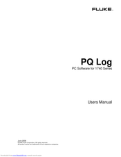 Fluke PQ Log User Manual