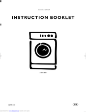 Electrolux EW 918 W Instruction Booklet