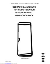 Electrolux EUC2910 Instruction Book