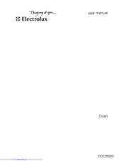 Electrolux EOC35000 User Manual