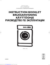 Electrolux EWW 1230 I Instruction Booklet