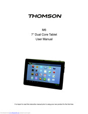 THOMSON M6 User Manual