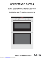 AEG EWW 14480 W Installation And Operating Instructions Manual