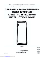 Electrolux ERC 7731 Instruction Book