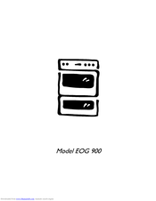Electrolux EOG 900 Installation And Instruction Manual