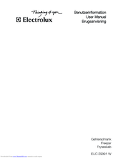 Electrolux EUC 29391 W User Manual