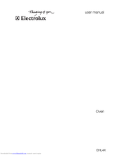 Electrolux EHL4X User Manual