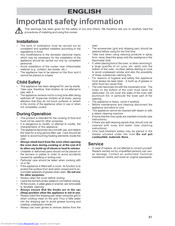 Electrolux EKC6700 Instruction Book