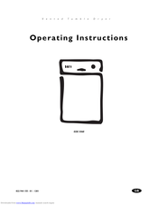 AEG-ELECTROLUX EDE 5360 Operating Instructions Manual