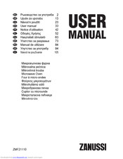 Zanussi ZMF21110 User Manual