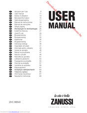 Zanussi ZHC 86540 User Manual