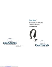 ClearSounds ClearBlue User Manual