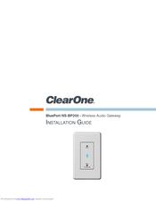 ClearOne BluePort NS-BP200 Installation Manual