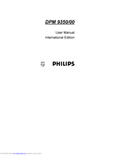 Philips DPM-9300 User Manual