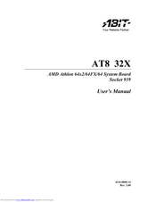 ABIT AT8 32X User Manual