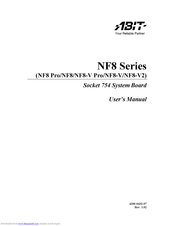 ABIT NF8 Pro User Manual