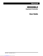 Honeywell HEGS5BLX User Manual
