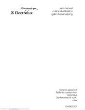 Electrolux EHS80220P User Manual