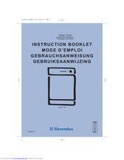 Electrolux EDE 5130 Instruction Booklet