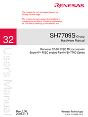 Renesas SH7709S Hardware Manual