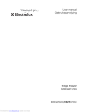 Electrolux ERZ36700W, ERZ 33700X User Manual