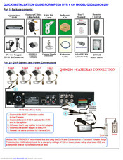 Q-See QSD6204 Quick Installation Manual