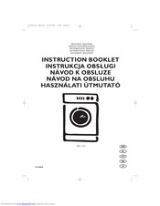 Electrolux EWF 1210 Instruction Booklet