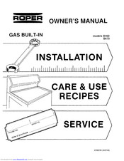 Roper B460 Owner's Manual