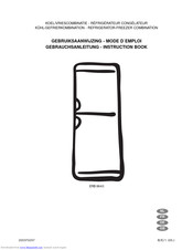 Electrolux ERB 8643 Instruction Book