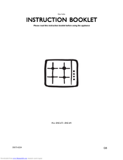 Electrolux EHG 691 Instruction Booklet