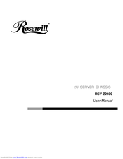 Rosewill RSV-Z2600 User Manual
