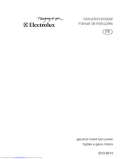 Electrolux EKG 6013 Instruction Booklet