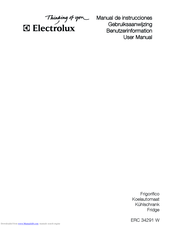 Electrolux ERC 34291 W User Manual