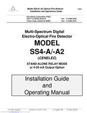 Fire Sentry SS4-A2 Installation And Operation Manual