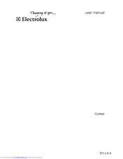Electrolux EH L4-4 User Manual