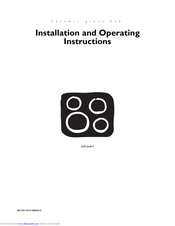 Electrolux EHP 6640 P Installation And Operating Instructions Manual