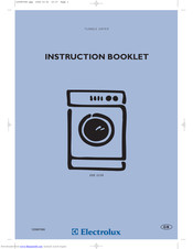 Electrolux EDE 5230 Instruction Booklet