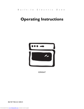 Electrolux EON5647 Operating Instructions Manual