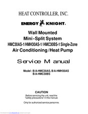 Heat Controller Energy Knight B/A-HMC30AS Service Manual