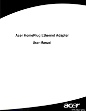ACER HOMEPLUG User Manual