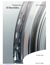 Electrolux EDC 67130W User Manual