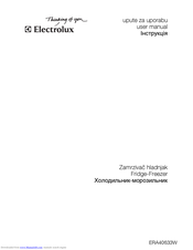 Electrolux ERA40633W User Manual