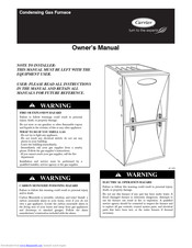 Carrier OM9GFC-03 Owner's Manual