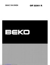 Beko OIF 22301 R User Manual