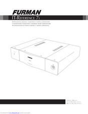 Furman IT-REFERENCE 7i Owner's Manual