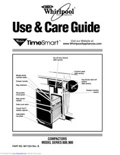 Whirlpool 800 Series Use & Care Manual