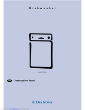 Electrolux ESF 4101 Instruction Book