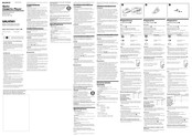 SONY Walkman WM-FX271 Operating Instructions