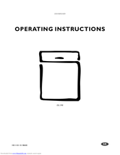 Electrolux ESL 590 Operating Instructions Manual
