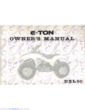 Eton Sierra DXL90 Service Manual